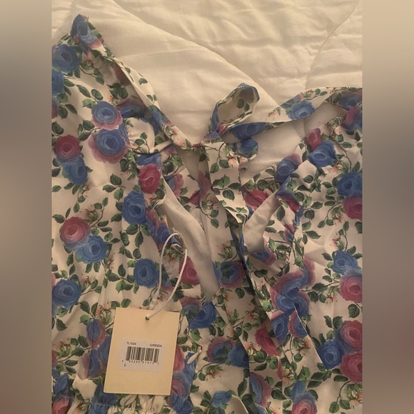 WRAP MINI DRESS - Picture 5 of 6